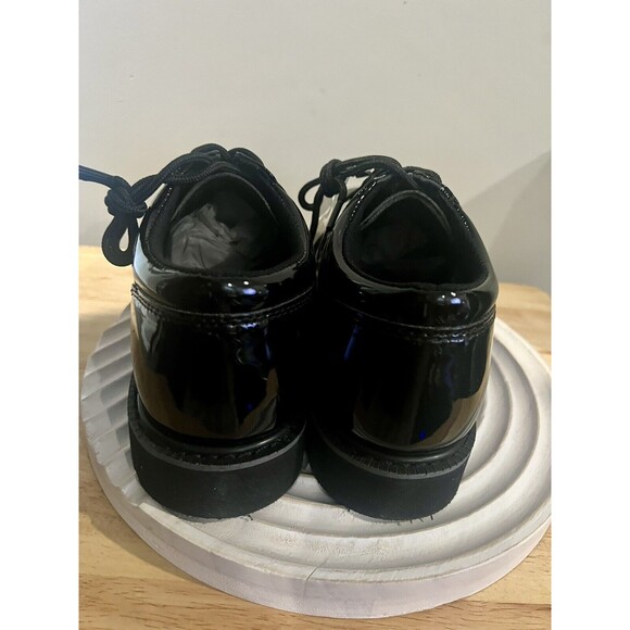 Rothco Mens Black Shoes Hi Gloss Uniform Oxford With Heavy Work Sole Size 8W - Picture 6 of 11